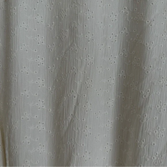 NWT BCBGeneration Midi Dress Long Sleeves Eyelet Shirtdress Size XS - Picture 10 of 10